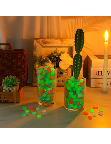 12000 Rocas Coloridas que Brillan en la Oscuridad TREEHAC