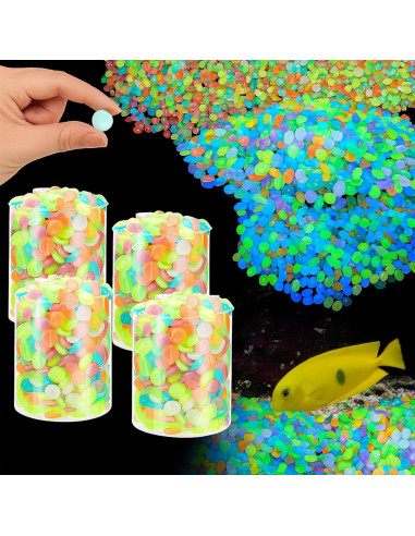 12000 Rocas Coloridas que Brillan en la Oscuridad TREEHAC