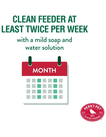 Alimentador de Colibríes Perky-Pet 204CP-4 Vidrio 473 ml