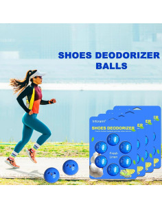 Bolas Desodorantes para Zapatillas Aroma Fresco - 6 Unidades 2