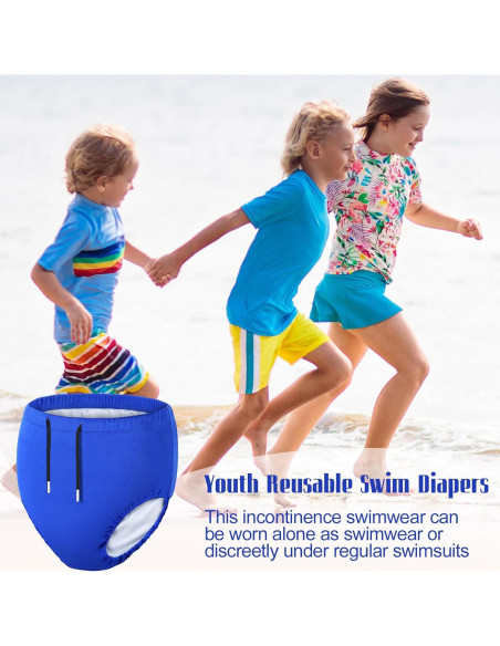 Pañal de Natación Reutilizable Glitopper 5-8 Años Unisex