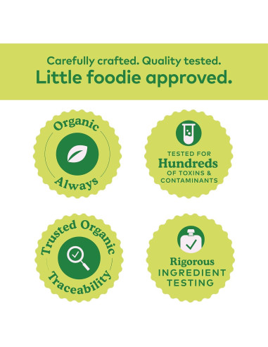 Bolsas Orgánicas de Comida para Bebés Plum 18x113g