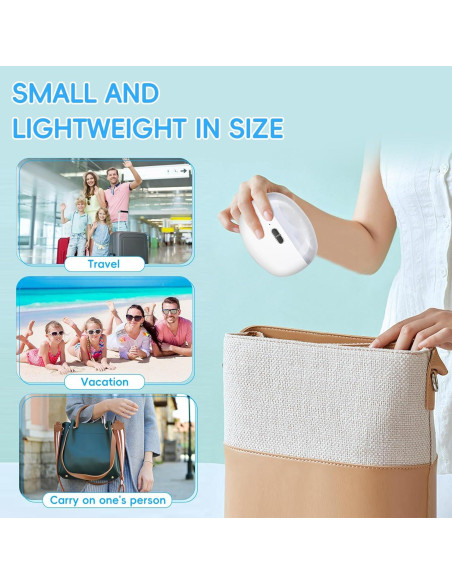 Cortador de Uñas Eléctrico 2 en 1 CCDobbs, USB, LED, Blanco