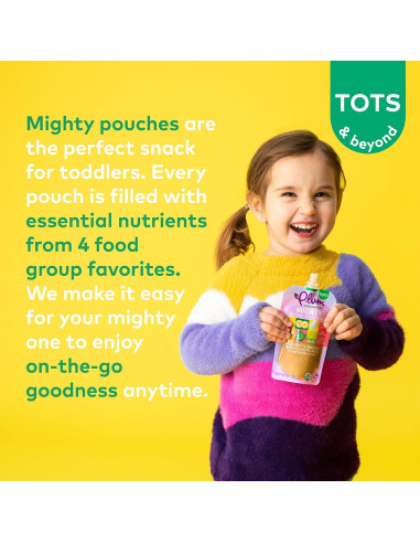 Bolsas Orgánicas de Comida para Bebés Plum 18x113g