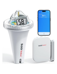 Termómetro de piscina inalámbrico BaldrTherm LCD 360 IPX7