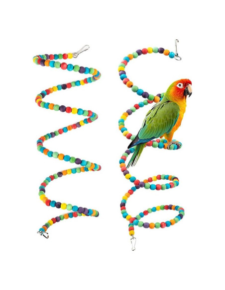Juguete de Columpio para Aves Petsplicity 2 PCS 20 cm Juguete de Columpio para Aves Petsplicity 2 PCS 20 cm