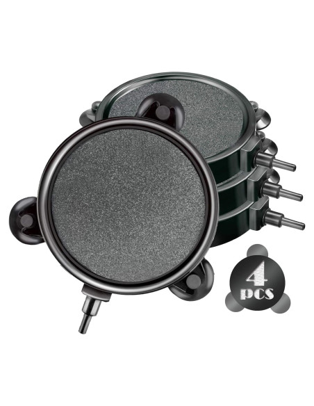 Disco Difusor de Aire 10 cm con 12 Ventosas para Acuario