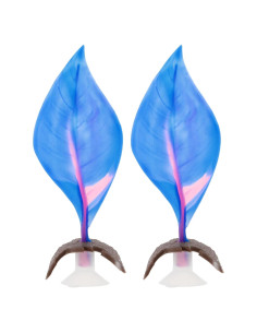 Cama de Hoja para Betta CAPASTEC - 2 Piezas Azul Silicona