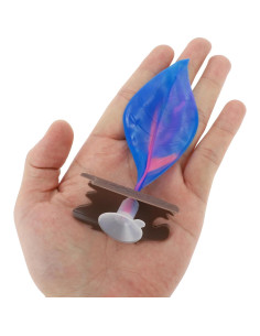 Cama de Hoja para Betta CAPASTEC - 2 Piezas Azul Silicona 2