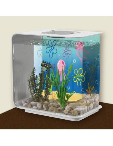 Pegatinas de Acuario Submarino Fiupan - 2PCS 41x31cm PVC