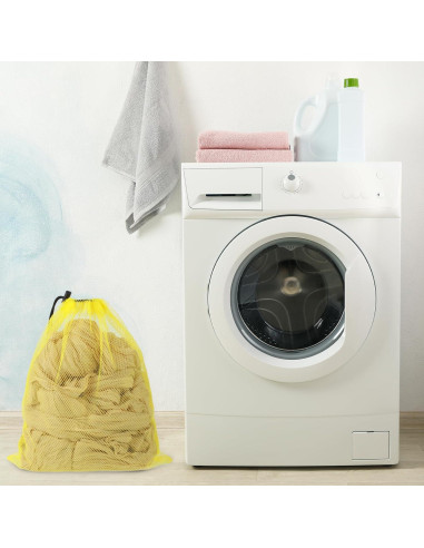 Juego de 7 Bolsas de Malla con Cierre Oruola 45x30 cm