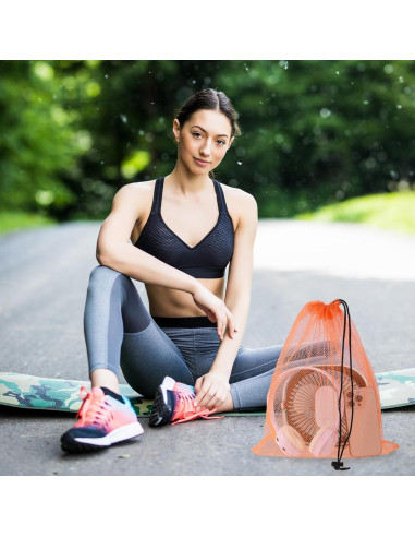 Juego de 7 Bolsas de Malla con Cierre Oruola 45x30 cm