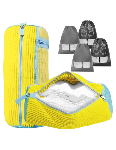 Bolsa de Lavado de Zapatos DOBVDLA - 2 Piezas Microfibra