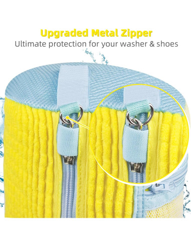 Bolsa de Lavado de Zapatos DOBVDLA - 2 Piezas Microfibra