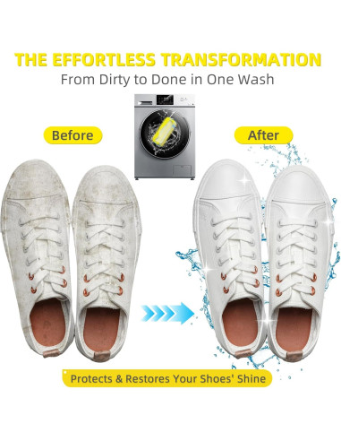 Bolsa de Lavado de Zapatos DOBVDLA - 2 Piezas Microfibra