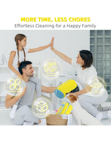 Bolsa de Lavado de Zapatos DOBVDLA - 2 Piezas Microfibra