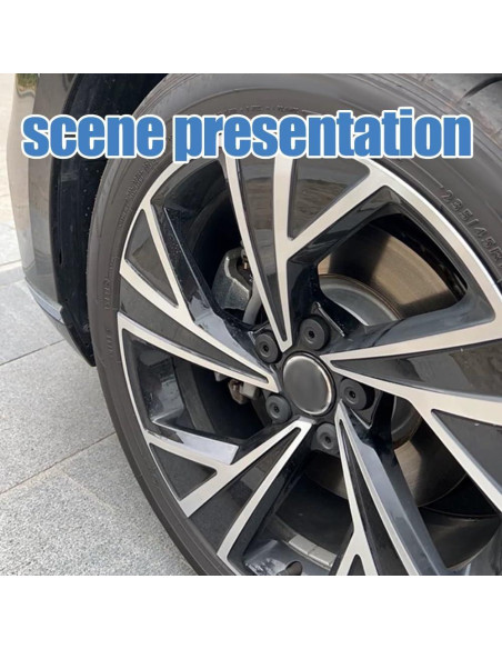 20 Cubiertas de Tuercas de Rueda PACLVIO 17mm con Herramienta