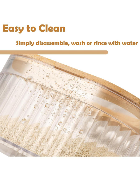 Contenedor de Baño de Arena FiboPawer Ovalado para Hámster