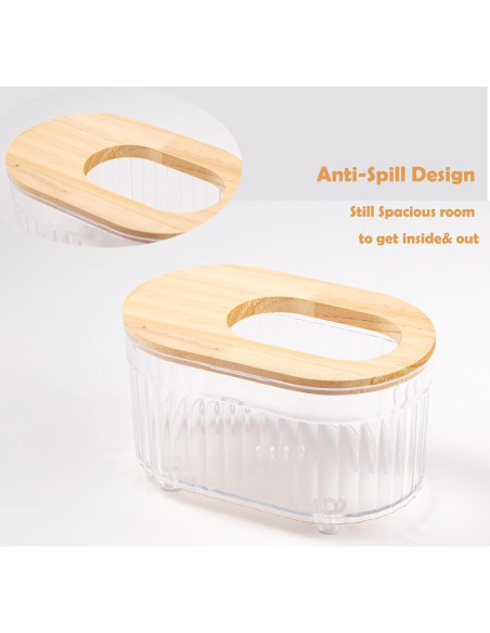 Contenedor de Baño de Arena FiboPawer Ovalado para Hámster