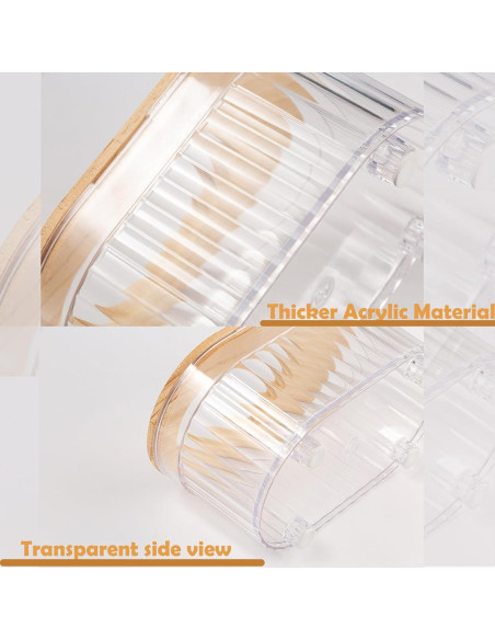 Contenedor de Baño de Arena FiboPawer Ovalado para Hámster