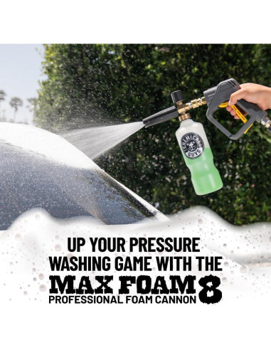Cañón de Espuma Chemical Guys TORQ Max Foam 8 + Jabón 3.78L