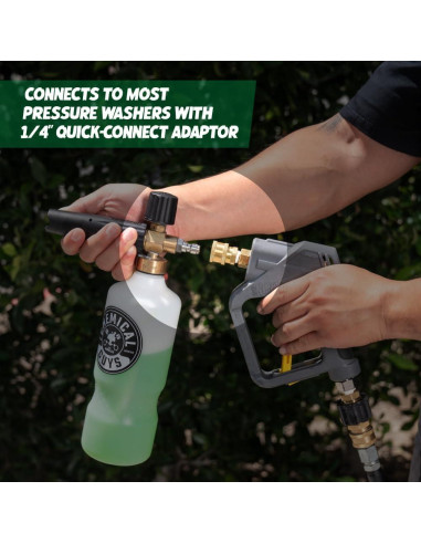 Cañón de Espuma Chemical Guys TORQ Max Foam 8 + Jabón 3.78L