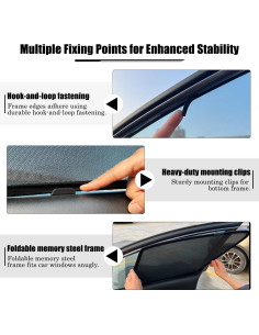 Protector Solar Ventana Auto ROMASO Toyota RAV4 2020-2025 2