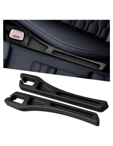 Relleno Espacio Asientos Coche TNAIYH 2PCS Negro 40.12cm