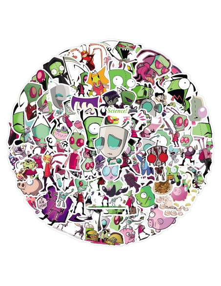 110 Pegatinas de Vinilo Impermeables GMVAESKY - Dibujo Animado