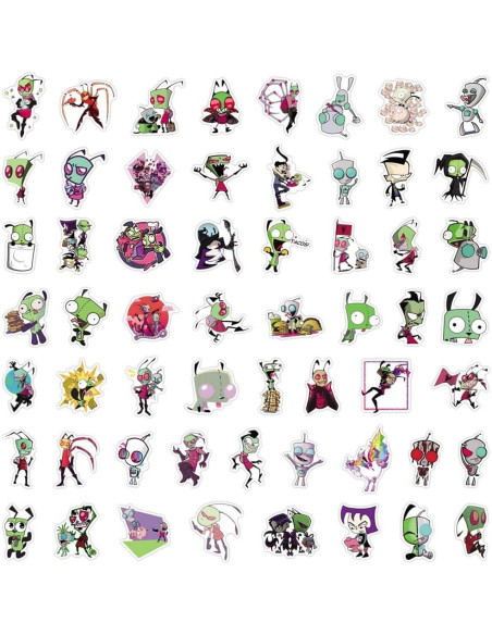 110 Pegatinas de Vinilo Impermeables GMVAESKY - Dibujo Animado