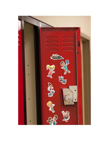 Paquete de 50 Calcomanías de Vinilo Jimmy Neutron - Interior/Exterior