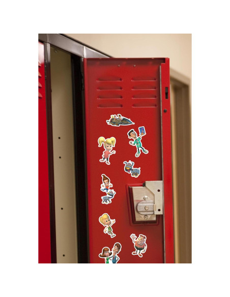 Paquete de 50 Calcomanías de Vinilo Jimmy Neutron - Interior/Exterior