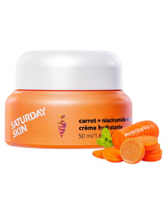 Crema Hidratante Facial Saturday Skin con Zanahoria y Ceramidas 45.6g