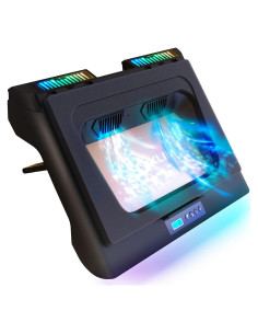 KLIM Everest Base Enfriador de Laptop 14-17.3" Turbo-Fan 4300 RPM