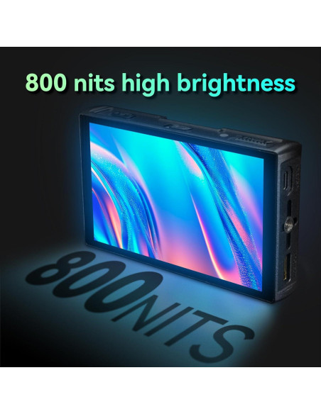 Monitor de Cámara Portkeys PT5 III 5.4" 800nits Full HD