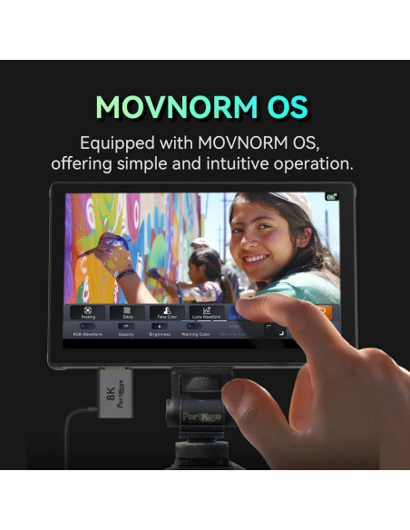 Monitor de Cámara Portkeys PT5 III 5.4" 800nits Full HD