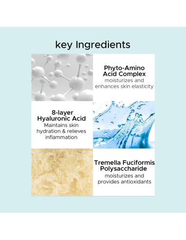 Mascarilla Ampoule Vegana Freemay - Hidratación Intensiva 10 Hojas