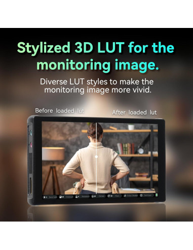 Monitor de Cámara Portkeys PT5 III 5.4" 800nits Full HD