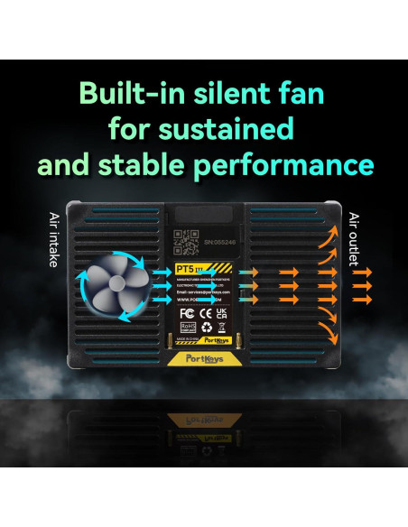 Monitor de Cámara Portkeys PT5 III 5.4" 800nits Full HD