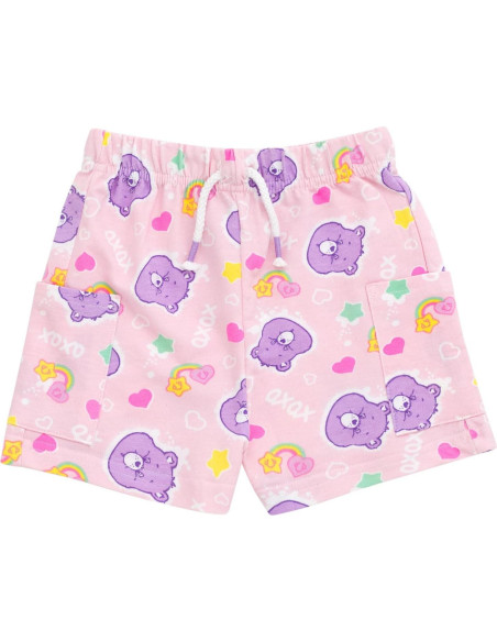 Conjunto Care Bears para Niñas - Camiseta y Pantalones Cortos 2T