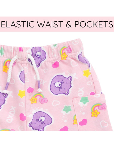 Conjunto Care Bears para Niñas - Camiseta y Pantalones Cortos 2T
