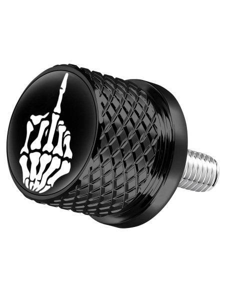 Tornillo de Asiento GUAIMI 1/4"-20 para Harley 1996-2023 - Negro