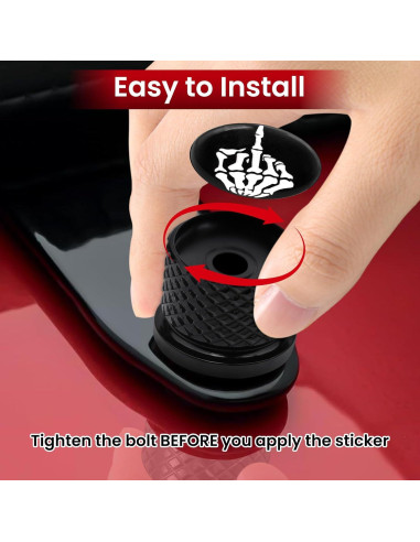 Tornillo de Asiento GUAIMI 1/4"-20 para Harley 1996-2023 - Negro