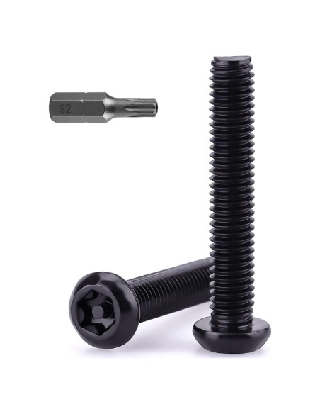 Tornillos de Seguridad Torx M6-1.0 x 30mm Acero Inoxidable 304