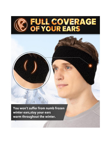 Orejeras Térmicas Lauzq para Invierno - Calentadores de Oídos