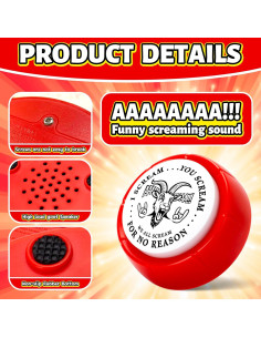 Botón Cabra Gritona APLANDUS Juguete de Escritorio Divertido 2