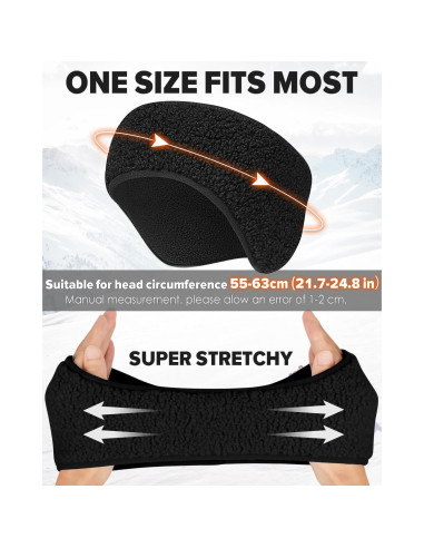 Orejeras Térmicas Lauzq para Invierno - Calentadores de Oídos