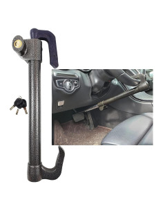 Cerradura Antirrobo para Volante Esploratori 85.1 cm Negra