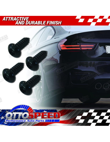 Tornillos de Seguridad Antirrobo OttoSpeed para Placas de Matrícula