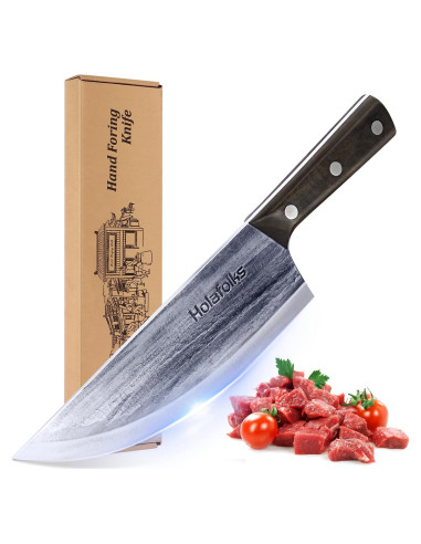 Cuchillo de Chef HolaFolks 20.1 cm Acero Alto Carbono